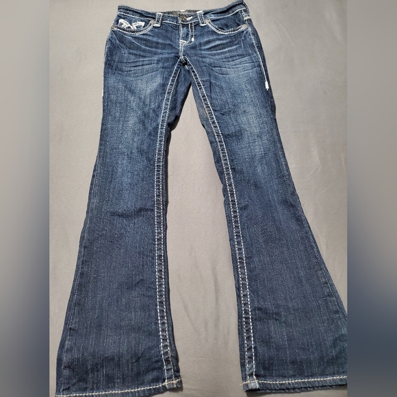 Buckle Denim - Blue Denim, Big Star Jeans, Slight flare